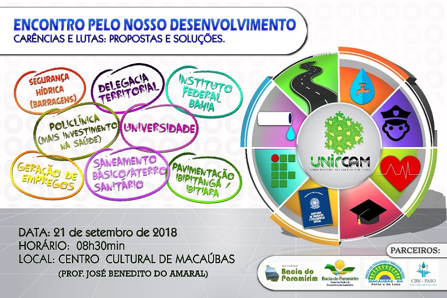 CONVITE: ENCONTRO SOBRE POLÍTICAS PÚBLICAS PARA O DESENVOLVIMENTO REGIONAL