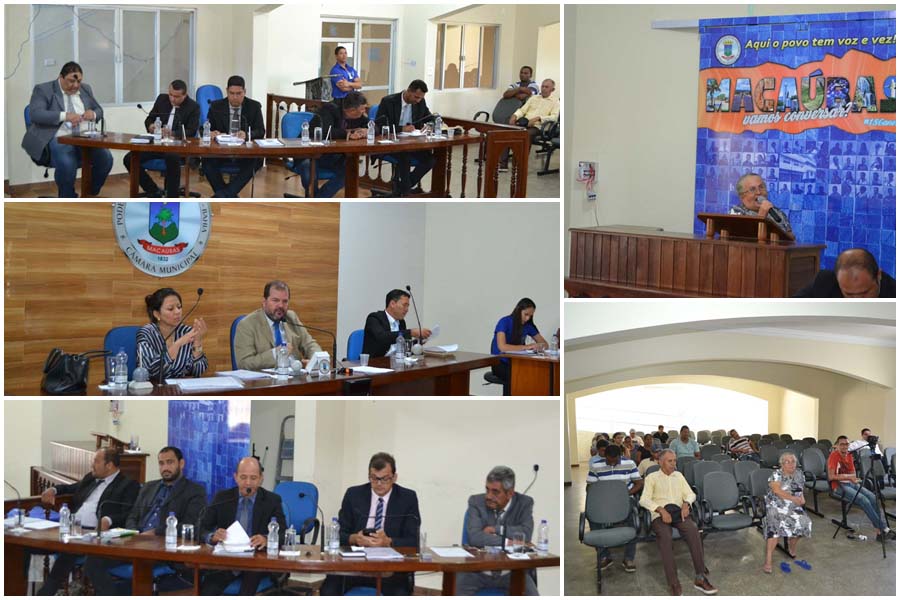 13ª SESSÃO: DOIS PROJETOS APROVADOS E TRÊS INDICAÇÕES FORAM APRESENTADAS NESTA QUINTA-FEIRA 25 DE ABRIL DE 2019