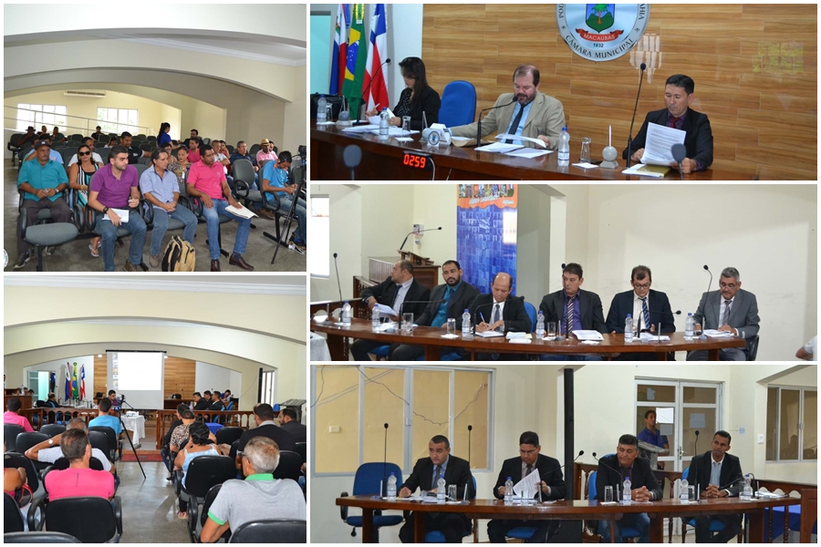 15ª SESSÃO: APRESENTAÇÃO E VOTAÇÃO DE PROJETOS NESTA QUINTA-FEIRA 16 DE MAIO DE 2019