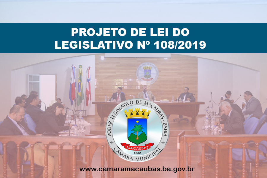 PROJETO QUE DISPÕE SOBRE A FILIAÇÃO DA CÂMARA MUNICIPAL DE MACAÚBAS Á UNIÃO DAS CÂMARAS DO ESTADO DA BAHIA FOI APRESENTADO NA 18ª SESSÃO