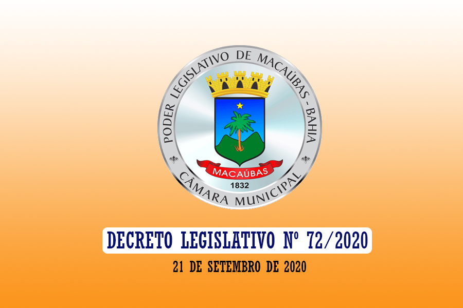 COVID-19: DECRETO LEGISLATIVO Nº 72/2020, DE 21 DE SETEMBRO DE 2020