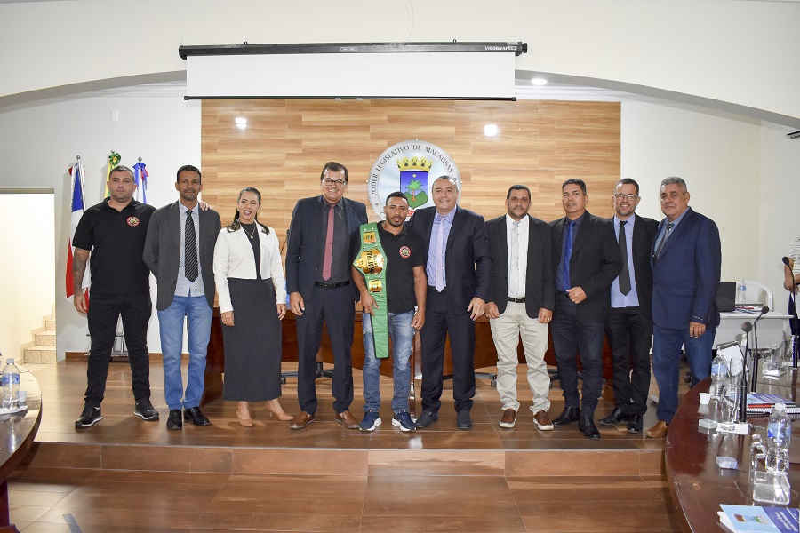 CÂMARA MUNICIPAL DE VEREADORES APOIANDO O ESPORTE MACAUBENSE!